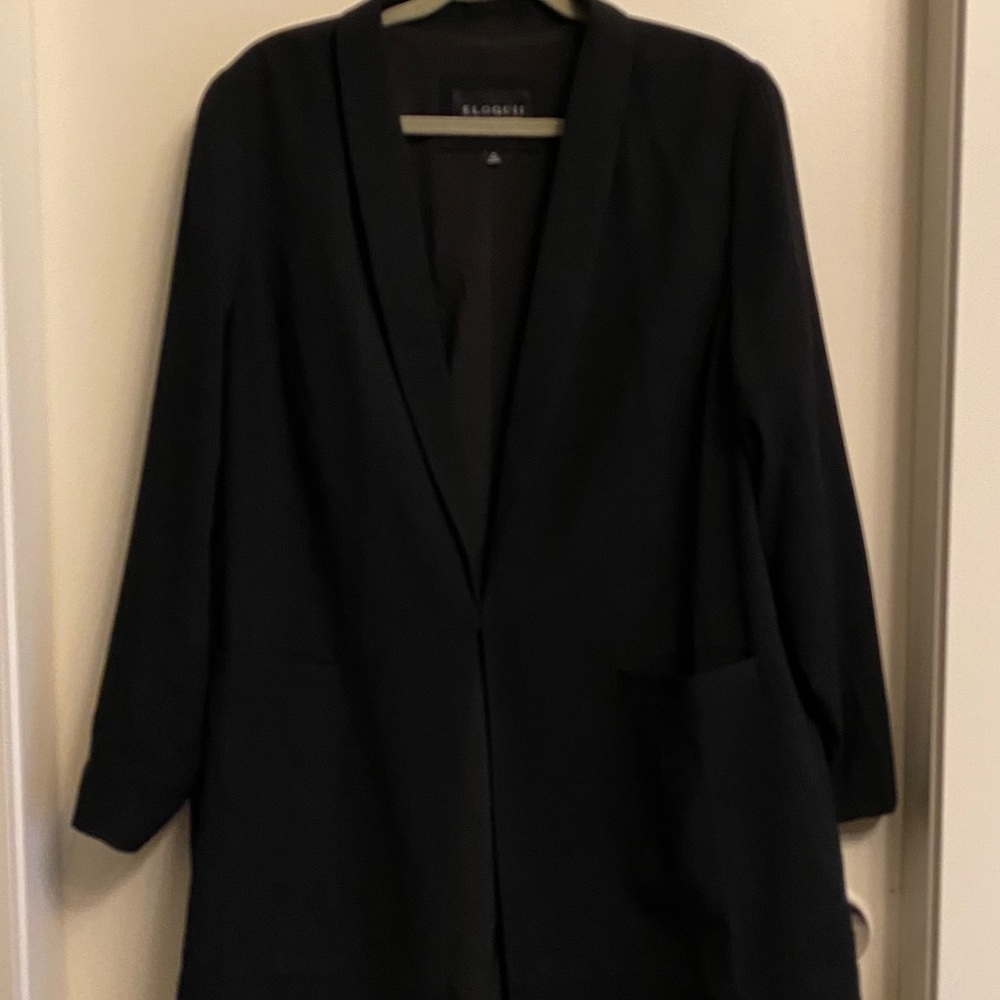 3/4 length blazer